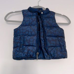 Gap vest navy blue 2T